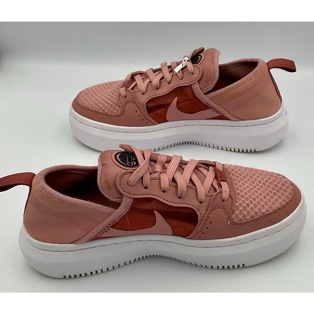 Nike Court Vision Alta TXT Platform 7.5W Rust Pink CW6536-600 #208 - Picture 3 of 8